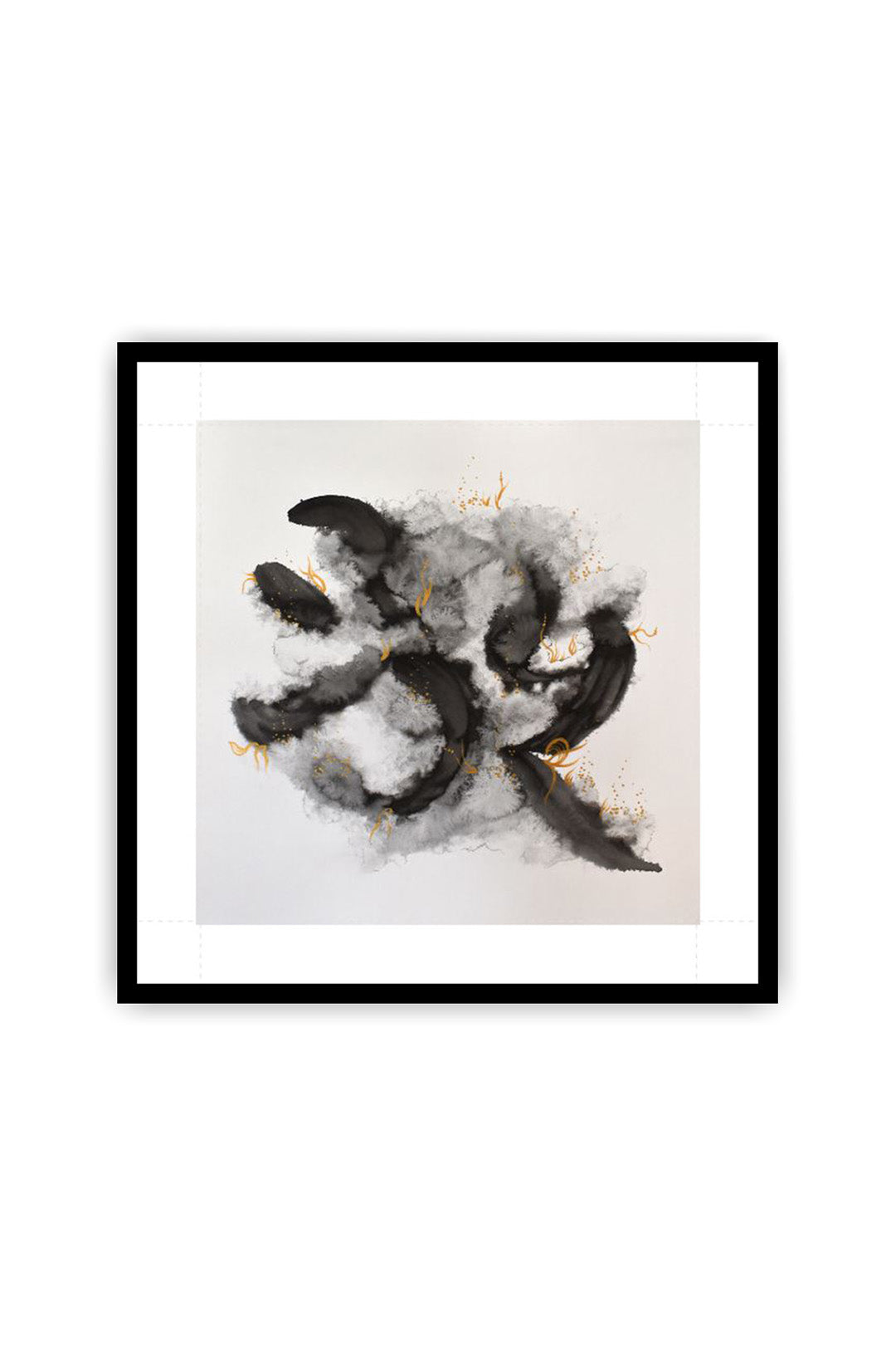 Earth & Ink - "Blooming Ink" - PRINT (framed available)