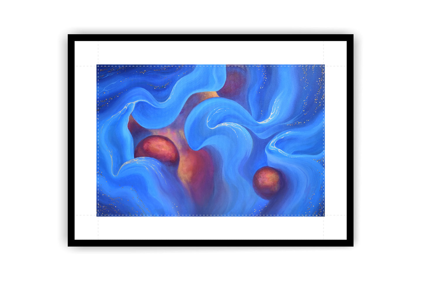 "Cosmic Flow" - PRINT (framed available)