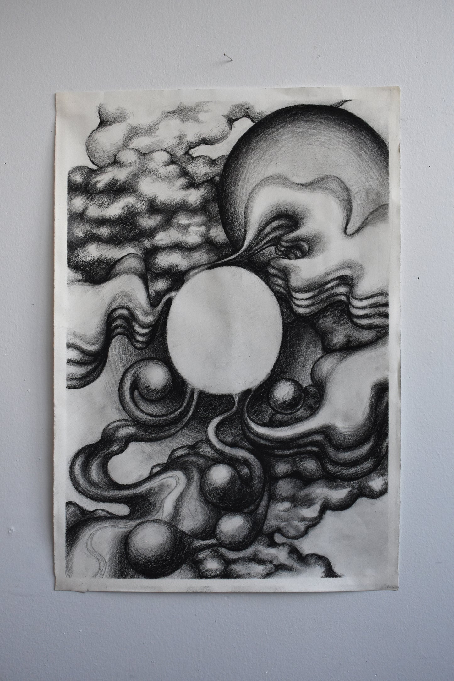 "Charcoal Clouds" - PRINT